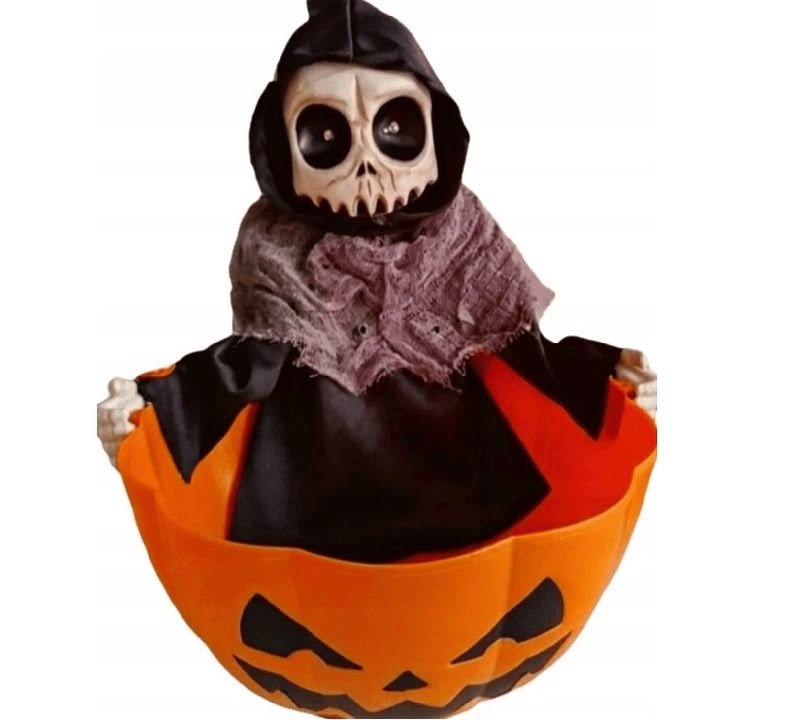 Animated Halloween Crawling Clown with Light & Sound Effects