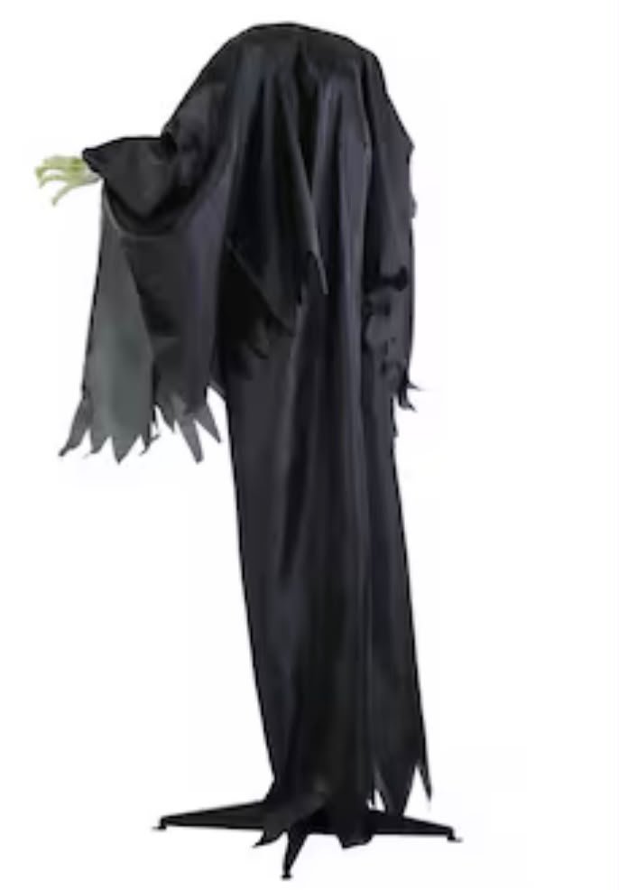 Sound & Press Activated Hunchback Witch Animatronic with Motion, Light & Sound Effects #20 - Image 4