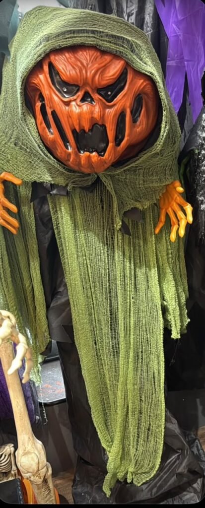 Sound & Press Activated Hunchback Pumpkin Animatronic with Motion, Light & Sound Effects #21